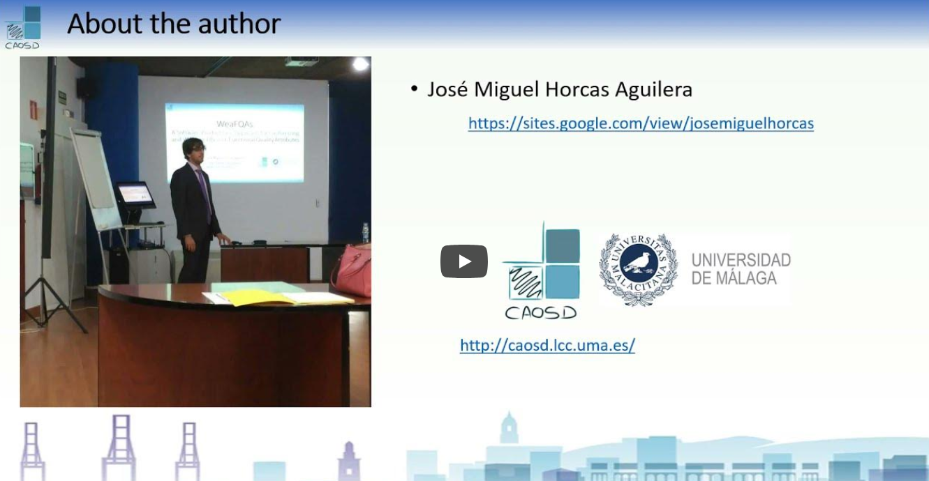 Award-Winning PhD Thesis Presentation: SISTEDES 2020