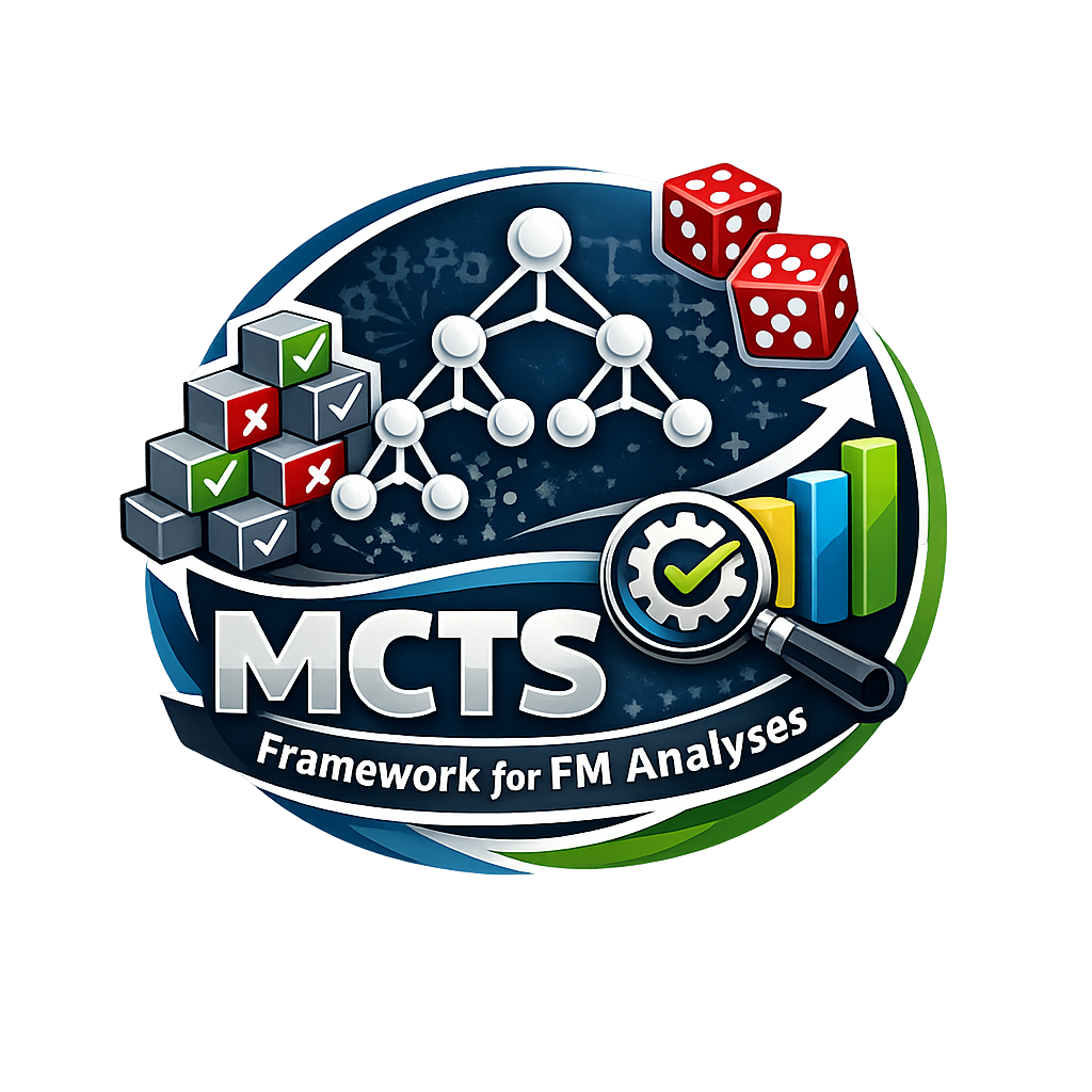 MCTS framework for FM analyses